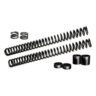 Fox Front Fork Spring Kit 49mm In Black For Harley Davidson 2006-2017 Dyna Models (890-27-101)