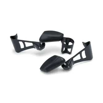 Kuryakyn Passenger Armrest Set In Black For Harley Davidson 2014-2023 Touring & Tri-Glide Trike Models (8700)