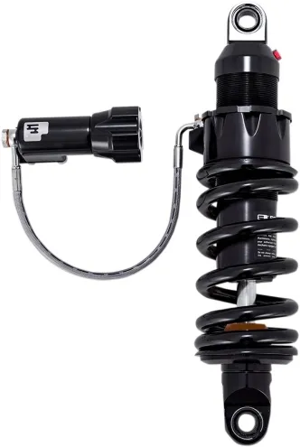 Progressive Suspension 465 Series 12.6 Inch Standard Duty Single Shock With RAP in Black Anodized Finish For 2018-2023 Softail Models (465-5045B)