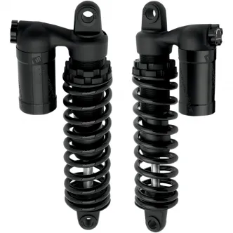 Progressive Suspension 970 Series 13.5 Inch Standard Piggyback Shocks in Black Finish For 1991-2017 Dyna (Excluding 2012-2016 FLD Switchback) Models (970-1010B)