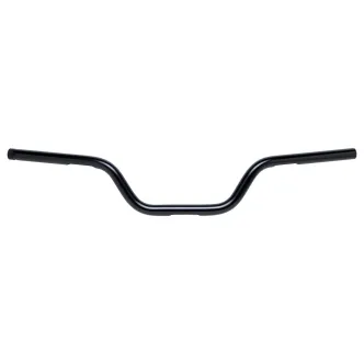 Biltwell Tracker High Handlebar In Black Finish For 1982-2024 Harley Davidson Including E-Throttle Models (6009-2017)