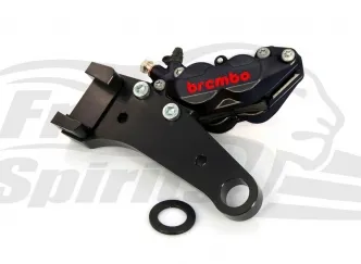 Free Spirits Rear Bracket Brake 4 Pot Caliper for Harley Davidson Sportster 2011 Up (Rotor Diam 260mm) (205705K)