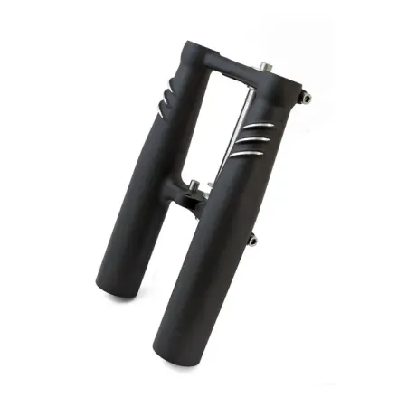 EMD Bombshell Long Triple Tree Set in Black Finish For 39mm Fork Tubes (BS/L/39/B)