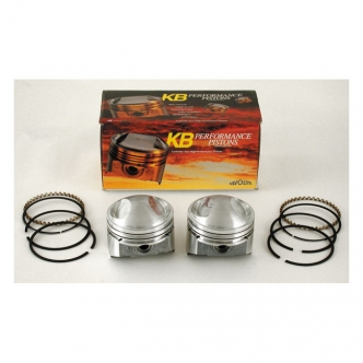 KB Performance 3-5/8 Inch big Bore +.010 Inch Diameter Piston Kit For 1948-1984 Big Twin With 3-5/8 Big Bore Cylinders And Strokes From 4-1/4 Inch To 4-3/4 Inch (88 Inch To 98 Inch Engines) Models (ARM586449)