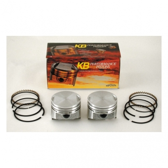 KB Performance 1340cc Evo BT +.020 Inch Diameter Piston Kit For 1984-1999 1340cc Evo Big Twin Models (ARM266449)