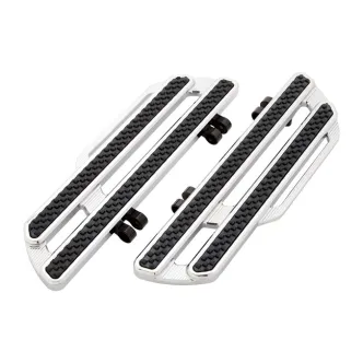 Arlen Ness Method Rider Floorboards In Chrome For Harley Davidson 2018-2023 M8 Softail Models (410-019)