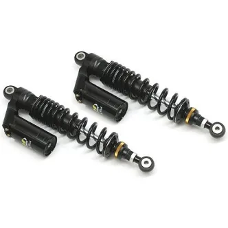 Hyperpro Type 367 Fully Adjustable Rear Shocks With Fixed Reservoir 13.0 Inch For 1998-2008 HD FLH/FLT (HDTO+13.00-1-M)