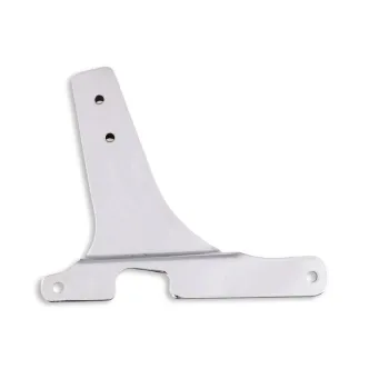 DOSS Rigid Mount Sissy Bar Side Plates in Chrome Finish For 1994-2003 XL Sportster Models (ARM211309)