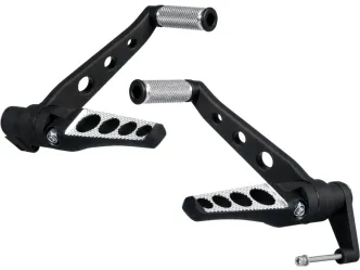 Thunderbike Drilled Forward Control Kit in Black Finish For 2012-2017 V-Rod Models (31-73-093)