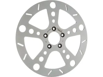 Ricks Motorcycles 11.5 Inch Rodder Front Brake Rotor For 2000-2013 Sportster, 2000-2007 Touring, 2000-2005 Dyna & 2000-2014 Softail Models (21-5000011-1)