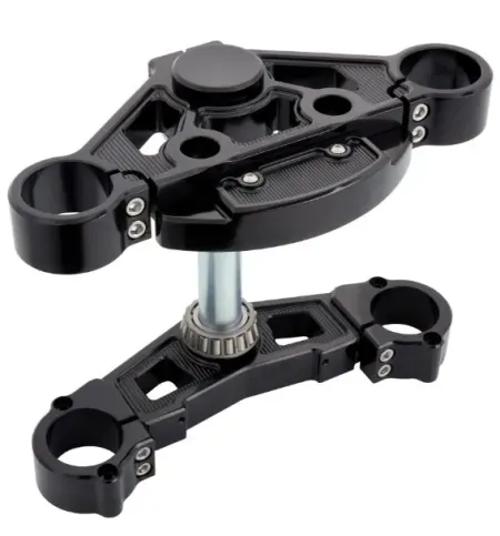 Arlen Ness Method Triple Trees In Black For Harley Davidson 2015-2023 Touring FLTR Road Glide Models (130-006)