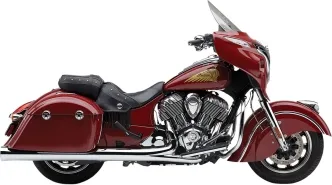 Cobra Neighbour Haters Slip-On Mufflers In Chrome For Indian 2014-2024 Chieftain, Challenger, Roadmaster & Springfield Models (5207)