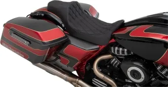 Drag Specialties Extended Reach Predator III Seat For Harley Davidson 2008-2024 Touring Models (0801-1260)