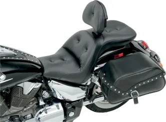 Saddlemen Explorer Road Sofa Seat With Driver Backrest For Honda 2004-2009 VTX1300C Models (H04-09-030RS)