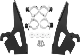 Memphis Shades Fats/Slim/Batwing Trigger-lock Kit In Black Finish For Honda Models (MEB8964)