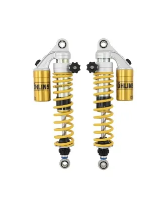 Ohlins STX36 Twin S36PR1C1L Shock Absorbers With Yellow Springs For Harley Davidson 2004-2022 Sportster Models (HD 144)