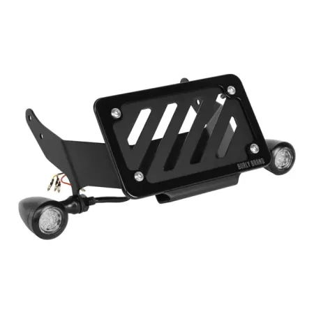 Burly Brand Slash Cut Turn Signal & License Plate Kit For Honda 2021-2024 Rebel CMX1100 Models (B13-3000TFB)