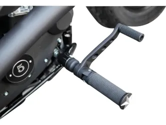 Thunderbike Base Rubber Forward Control Kit in Black Finish For 2004-2013 Sportster Models (31-76-111)