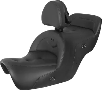 Saddlemen Pillow Top Roadsofa Seat With Drivers Backrest For Honda 1988-2000 GL1500 Goldwing Models (H88-07-181BRHCT)