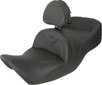 Saddlemen Roadsofa Seat With Drivers Backrest For Honda 2001-2010 GL1800 Models (H01-07-187BR)