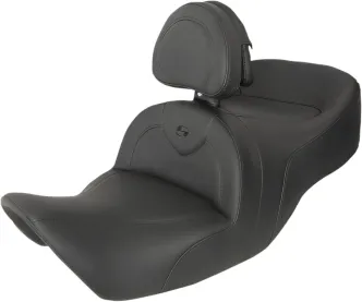 Saddlemen Roadsofa Seat With Drivers Backrest For Honda 2001-2010 GL1800 Models (H01-07-187BR)