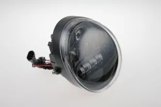 Cult Werk LED Headlight In Black For Harley Davidson 2002-2017 V-Rod Models (HD-UNI003)