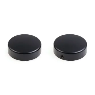 Cult Werk Fork Tube Caps in Gloss Black Finish For Harley Davidson 2022-2023 Nightster RH975 Models (HD-NSR013)