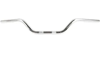 Thrashin Supply Co. Mid Bend 1 Inch Dia. Handlebars In Chrome For 1982-2024 Harley Davidson (TSC-2700-3)