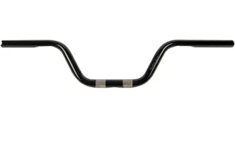 Thrashin Supply Co. High Bend 1 Inch Dia. Handlebars In Black For 1982-2024 Harley Davidson (TSC-2701-1)