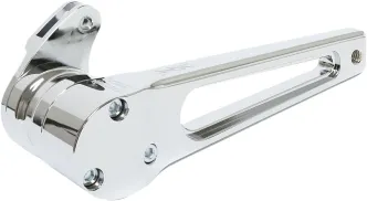 Thrashin Supply Co. Adjustable Short Bagger Brake Arm In Chrome For 2014-2024 Touring Models (BBS-14-XX-3)