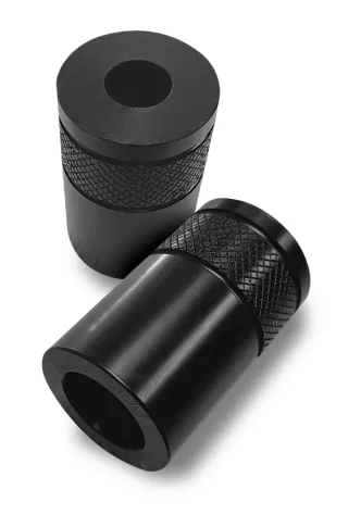 Burly Brand Front Delrin Replacement Slider Kit In Black For Burly Brand Brawler Engine Guard Kits (B10-3014B)