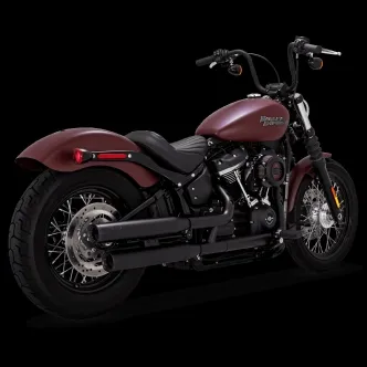 Vance & Hines Eliminator 300 Slip-Ons With PCX Technology In Black For Harley Davidson 2018-2024 M8 Softail Models (46312)