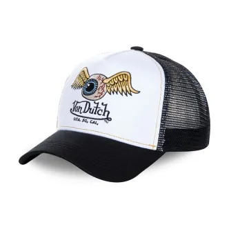 Von Dutch Eyes White/Black Trucker Cap (ARM424675)