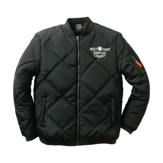 West Coast Choppers Rigid Jacket Black Size Large (ARM509289)