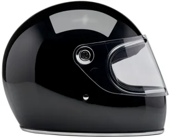 Biltwell Gringo S Helmet - Gloss Black - Size Medium (1003-101-503)