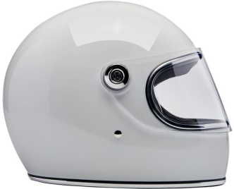 Biltwell Gringo S Helmet - Gloss White - Size XS (1003-104-501)