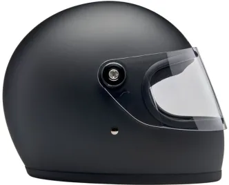 Biltwell Gringo S Helmet - Flat Black - Size Small (1003-201-502)