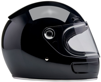 Biltwell Gringo SV Helmet - Gloss Black - Size Large (1006-101-504)