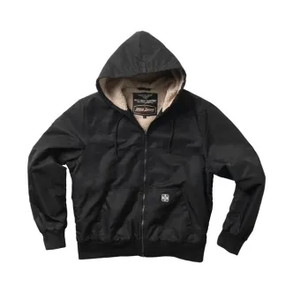 West Coast Choppers BFU Sherpa Nylon Jacket Black Size Large (ARM276499)