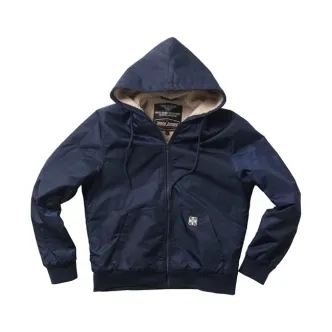 West Coast Choppers BFU Sherpa Nylon Jacket Navy Blue Size Small (ARM286499)