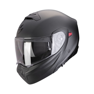 Scorpion EXO-930 Evo Helmet In Pearl Black Matt - Size XS (ARM087399)