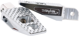 Thrashin Supply Co. P-54 Passenger Footpegs In Chrome For 2018-2024 M8 Softail Models (TSC-2020-3-SR)