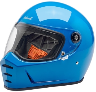 Biltwell Lane Splitter ECE R22.06 Helmet In Tahoe Blue - XL (1004-129-505)