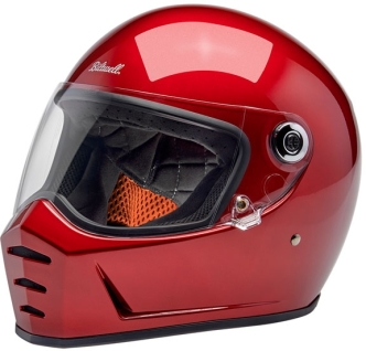 Biltwell Lane Splitter ECE R22.06 Helmet In Cherry Red - S (1004-351-502)