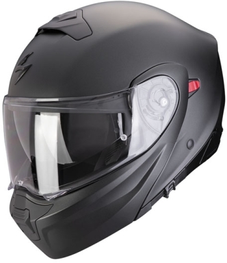 Scorpion EXO-930 Evo Helmet In Pearl Black Matt - Size S (ARM187399)