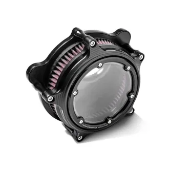 Performance Machine Vision Series Air Cleaner In Black Ops Finish For 2024 Road Glide, Street Glide & 2023 CVO Touring Models (ARM096007)