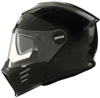 Simpson Darksome Helmet - Black Metal - Size Small (ARM864999)