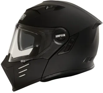 Simpson Darksome Helmet - Matt Black - Size Small (ARM284999)