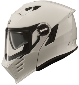 Simpson Darksome Helmet - White - Size Small (ARM605999)