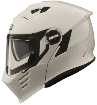 Simpson Darksome Helmet - White - Size Large (ARM015999)